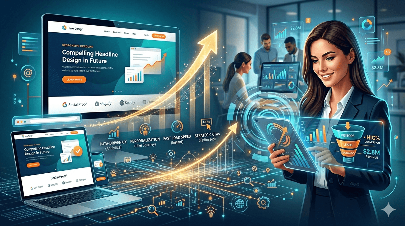 High-Converting Website Design in 2026: Proven Strategies to Turn Visitors into Customers